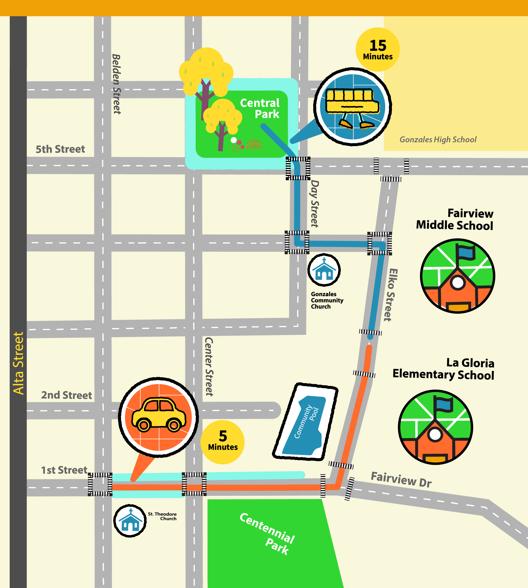 Park & Walk To School - Safe Routes MontereySafe Routes Monterey