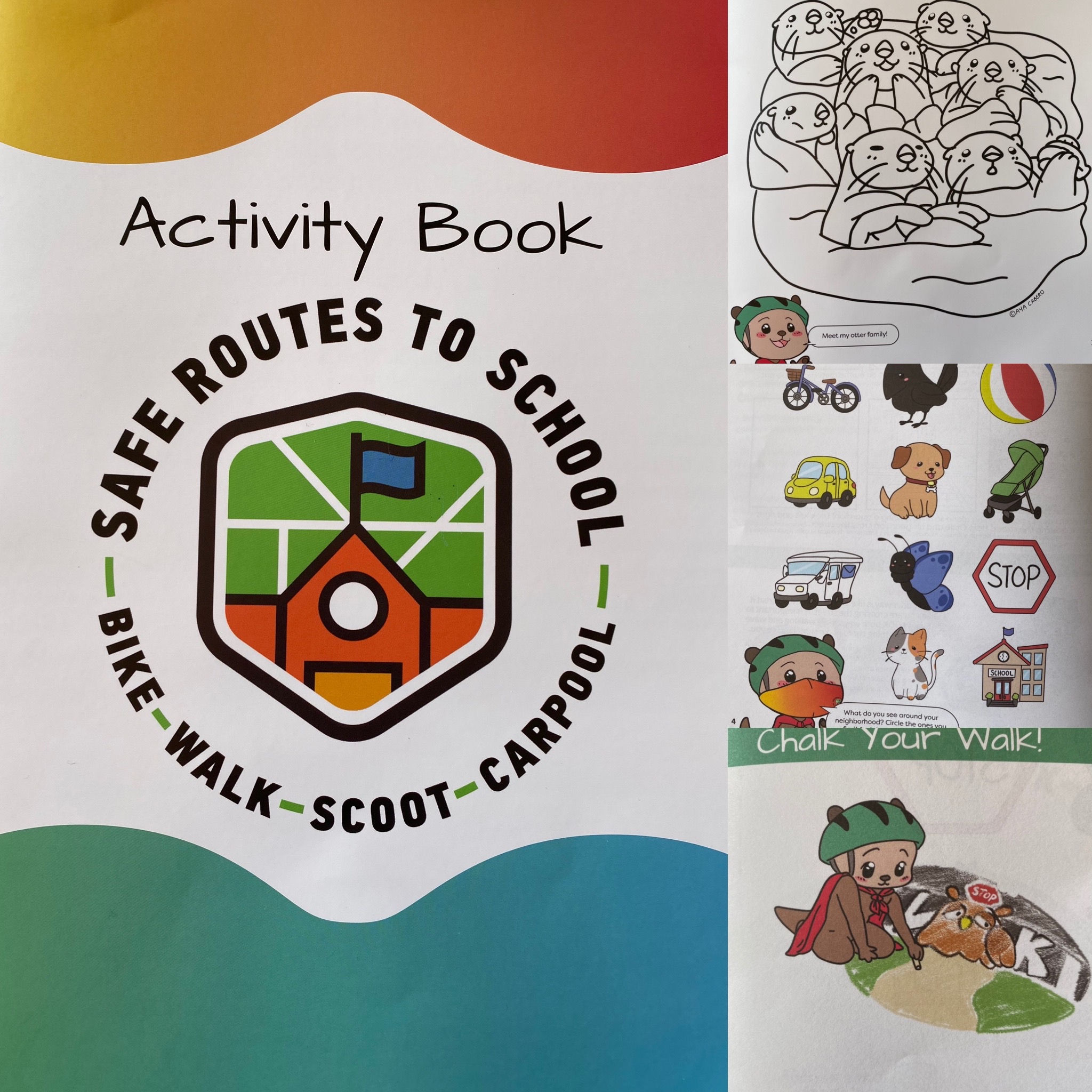 Safe Routes To School Activity Book - Safe Routes MontereySafe Routes ...